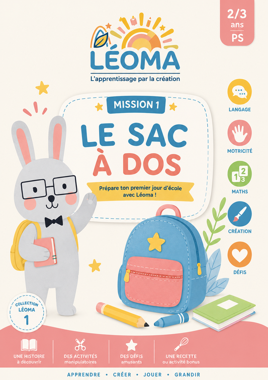 Kit n° 1 : Le sac à dos Petite enfance / PS (numérique)