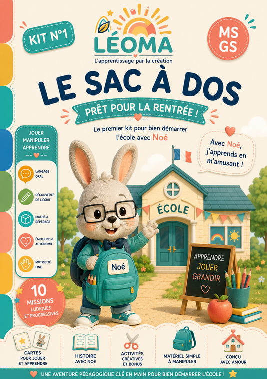 Kit n° 1 : Le sac à dos MS/GS (numérique)