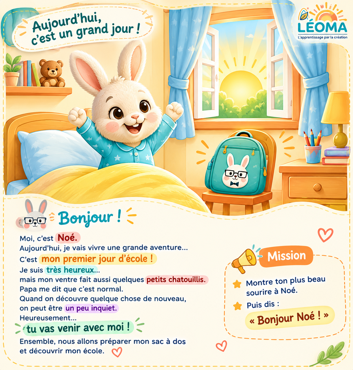 Kit n° 1 : Le sac à dos MS/GS